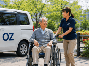 高齢者及び障がい者の外出支援サービス業